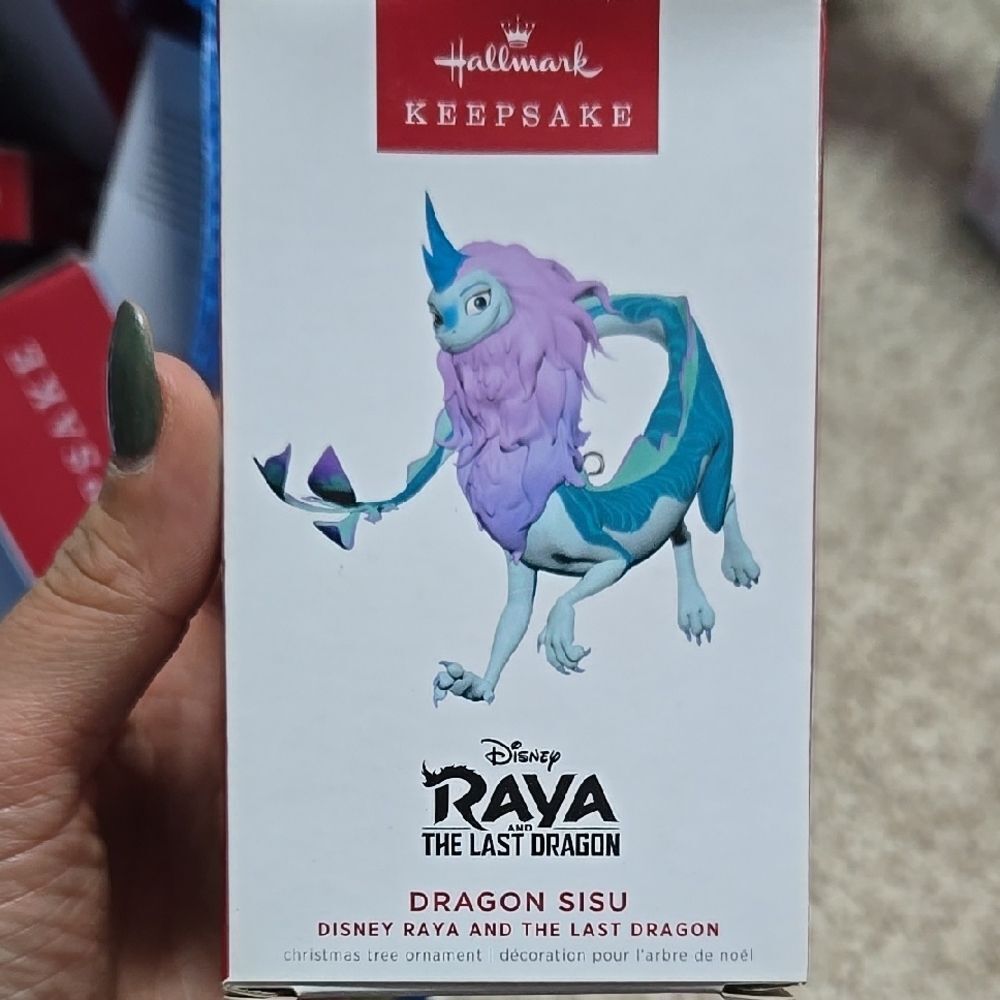 Hallmark Raya Dragon Sisu christmas ornament